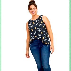 Tom & Jerry high neck swing tee! 🐈 🐭